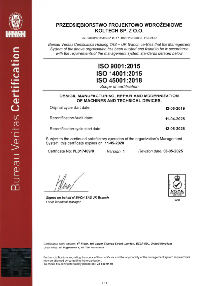 KOLTECH_ISO_2025_EN